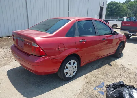 2005 Ford Focus Zx4 из США, поврежденный, VIN 1FAFP34N75W253842